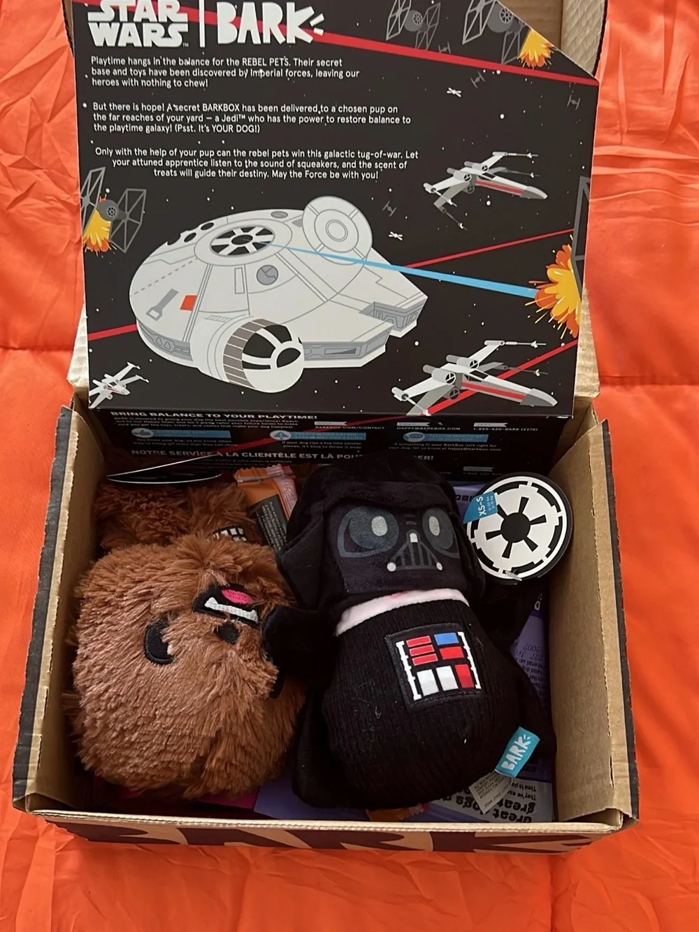 BARK Star Wars™ BarkBox - Small Dog - NWT & Sealed